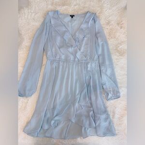 Express Soft Blue Dress